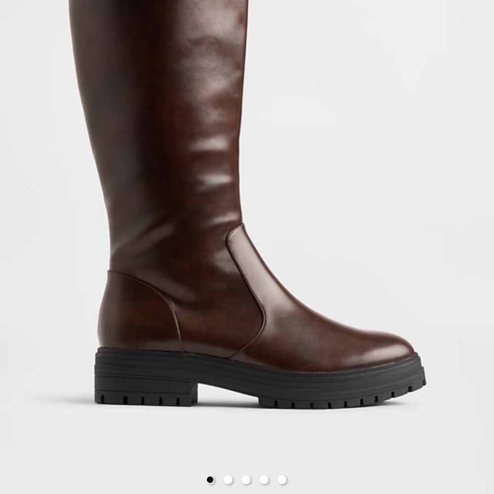 Gap Brown Leather Knee-High Boots